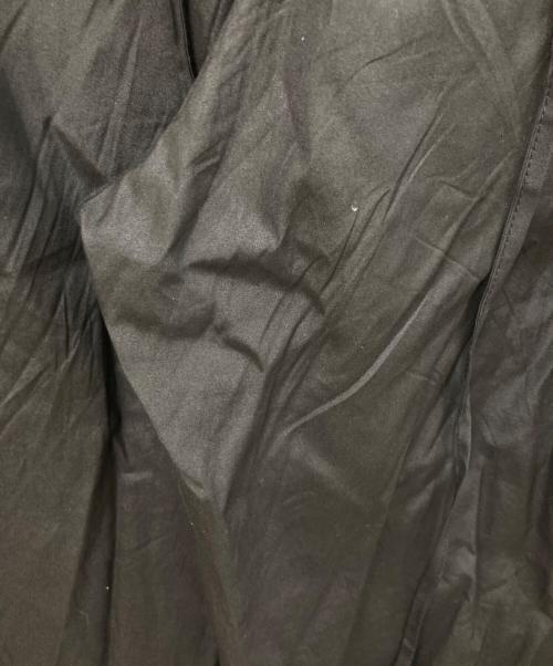 BIBLIOTHERK（ビブリオテーク）BIBLIOTHERK (ビブリオテーク) TRACK TROUSERS COTTON ブラック サイズ:SIZE 1の古着・服飾アイテム