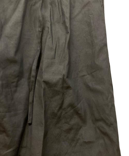 BIBLIOTHERK（ビブリオテーク）BIBLIOTHERK (ビブリオテーク) TRACK TROUSERS COTTON ブラック サイズ:SIZE 1の古着・服飾アイテム