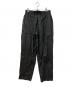 BIBLIOTHERK (ビブリオテーク) TRACK TROUSERS COTTON ブラック サイズ:SIZE 1：17000円