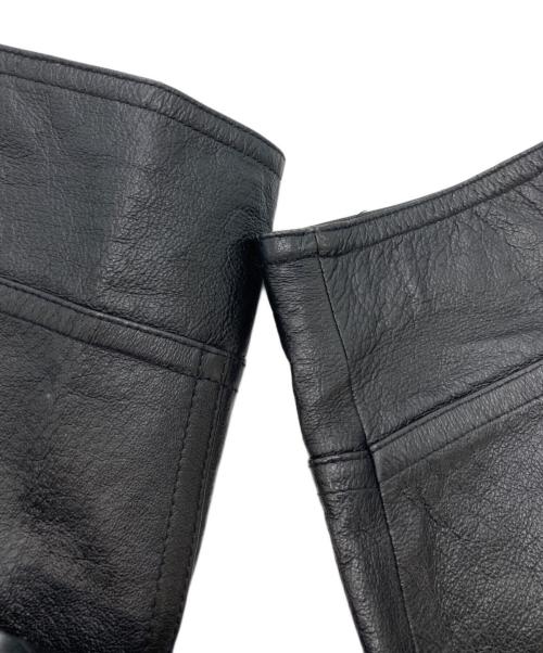 VALLANTAS（バランタス）VALLANTAS (バランタス) レザーコート ブラック サイズ:SIZE Lの古着・服飾アイテム