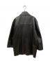 VALLANTAS (バランタス) レザーコート ブラック サイズ:SIZE L：7000円