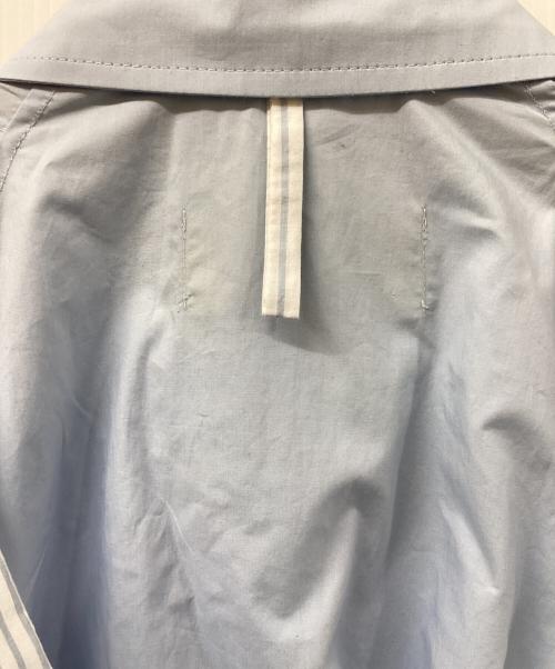 LITKOVSKA（リトコフスカヤ）LITKOVSKA (リトコフスカヤ) ストールデザインブラウス スカイブルー サイズ:SIZE 36の古着・服飾アイテム