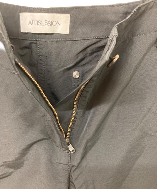 ATTISESSION（アティセッション）ATTISESSION (アティセッション) ユーティリティパンツ ブラック サイズ:	SIZE 38の古着・服飾アイテム