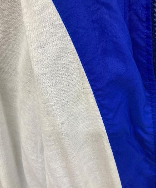 adidas（アディダス）adidas (アディダス) ナイロンジャケット グレー×ブルー サイズ:	SIZE XLの古着・服飾アイテム