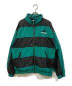 adidas EQUIPMENTアディダス エキップメント）の古着「ジャケット」｜グリーン×ブラック