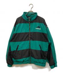 adidas EQUIPMENT（アディダス エキップメント）の古着「ジャケット」｜グリーン×ブラック
