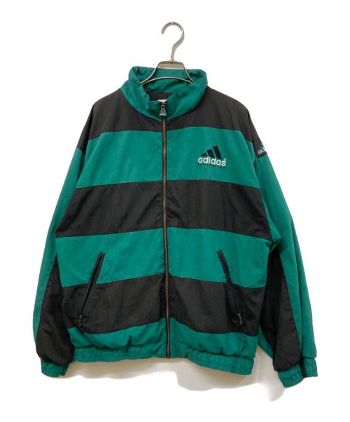 adidas EQUIPMENT（アディダス エキップメント）adidas EQUIPMENT (アディダス エキップメント) ジャケット グリーン×ブラック サイズ:	SIZE Mの古着・服飾アイテム