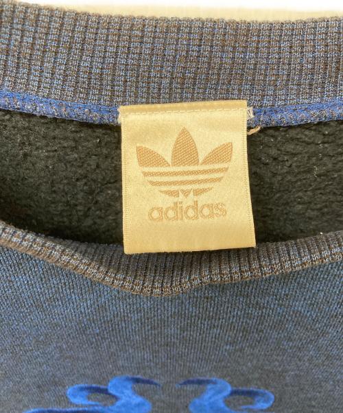 adidas（アディダス）adidas (アディダス) ロゴ刺繍スウェット ネイビー サイズ:	SIZE Freeの古着・服飾アイテム