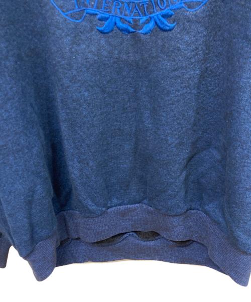 adidas（アディダス）adidas (アディダス) ロゴ刺繍スウェット ネイビー サイズ:	SIZE Freeの古着・服飾アイテム