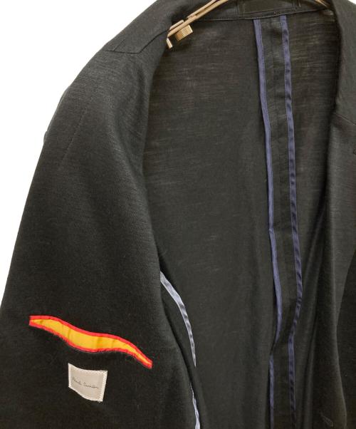 PAUL SMITH（ポールスミス）Paul Smith (ポールスミス) リネンテーラードジャケット ブラック サイズ:	SIZE L2の古着・服飾アイテム