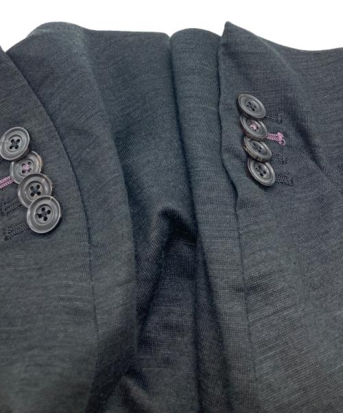PAUL SMITH（ポールスミス）Paul Smith (ポールスミス) リネンテーラードジャケット ブラック サイズ:	SIZE L2の古着・服飾アイテム