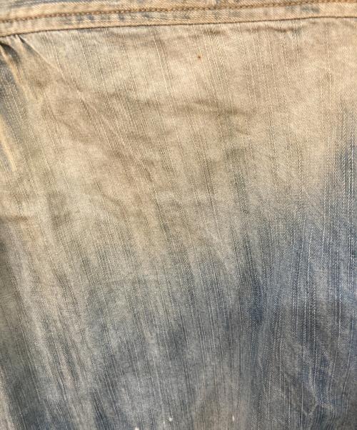 DSQUARED2（ディースクエアード）DSQUARED2 (ディースクエアード) ノーカラーデニムシャツ インディゴ サイズ:	SIZE 40の古着・服飾アイテム