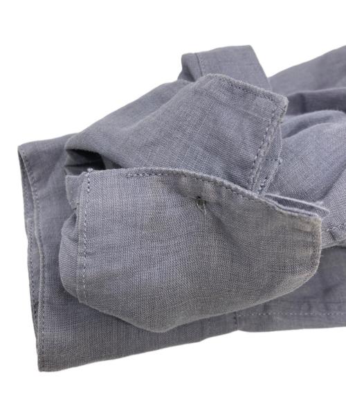かぐれ（カグレ）かぐれ (カグレ) ラミーVネックワンピース グレー サイズ:	SIZE Freeの古着・服飾アイテム