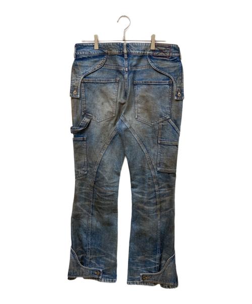 MLVINCE（メルヴィンス）MLVINCE (メルヴィンス) DOUBLE KNEE JEANS インディゴ サイズ:SIZE 34の古着・服飾アイテム