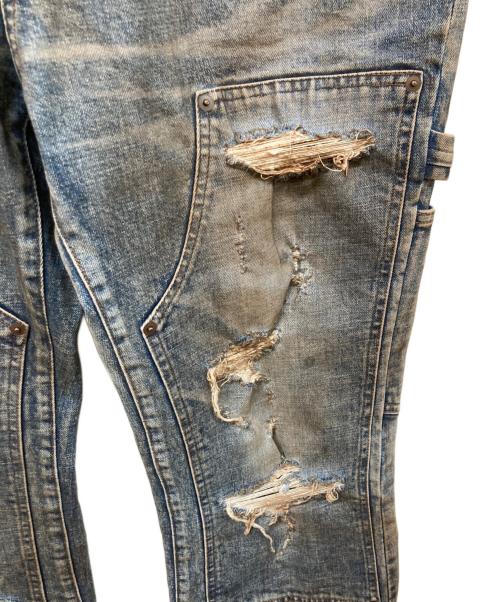 MLVINCE（メルヴィンス）MLVINCE (メルヴィンス) DOUBLE KNEE JEANS インディゴ サイズ:SIZE 34の古着・服飾アイテム