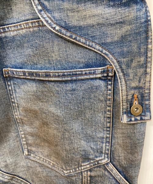 MLVINCE（メルヴィンス）MLVINCE (メルヴィンス) DOUBLE KNEE JEANS インディゴ サイズ:SIZE 34の古着・服飾アイテム