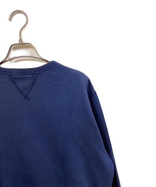 POLO RALPH LAUREN（ポロ・ラルフローレン）POLO RALPH LAUREN (ポロ・ラルフローレン) プリントスウェット ネイビー サイズ:	SIZE Mの古着・服飾アイテム
