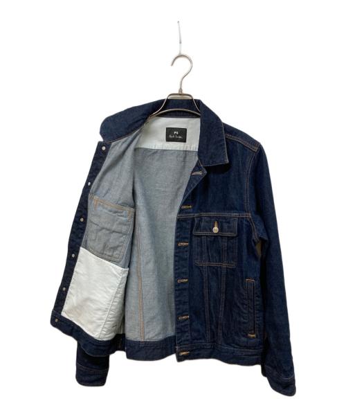PS Paul Smith（ＰＳポールスミス）PS Paul Smith (ＰＳポールスミス) デニムジャケット インディゴ サイズ:	SIZE Lの古着・服飾アイテム