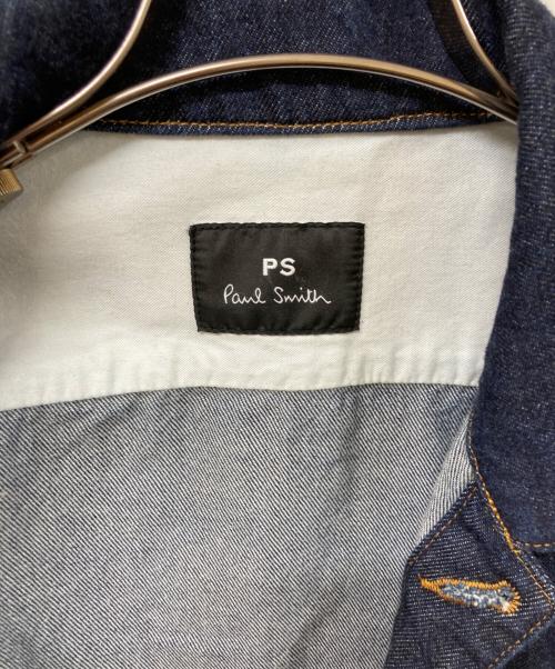 PS Paul Smith（ＰＳポールスミス）PS Paul Smith (ＰＳポールスミス) デニムジャケット インディゴ サイズ:	SIZE Lの古着・服飾アイテム