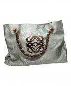 LOEWEロエベ）の古着「アナグラムトートバッグ」｜グレー