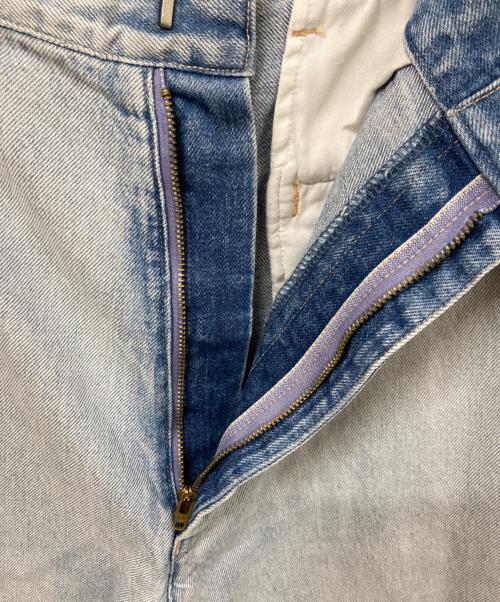 YLEVE（イレーヴ）YLEVE (イレーヴ) DENIM BAGGY FADE ブルー サイズ:	SIZE 4の古着・服飾アイテム