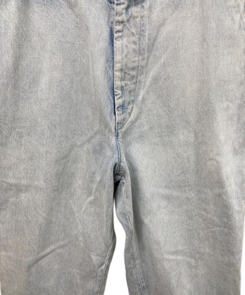 YLEVE（イレーヴ）YLEVE (イレーヴ) DENIM BAGGY FADE ブルー サイズ:	SIZE 4の古着・服飾アイテム