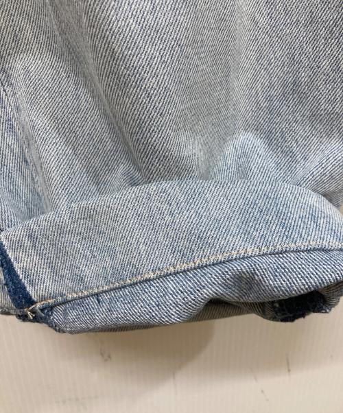 YLEVE（イレーヴ）YLEVE (イレーヴ) DENIM BAGGY FADE ブルー サイズ:	SIZE 4の古着・服飾アイテム
