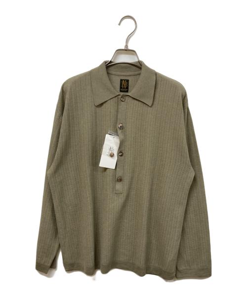 BATONER（バトナ―）BATONER (バトナ―) ポロシャツ カーキ サイズ:	SIZE Mの古着・服飾アイテム