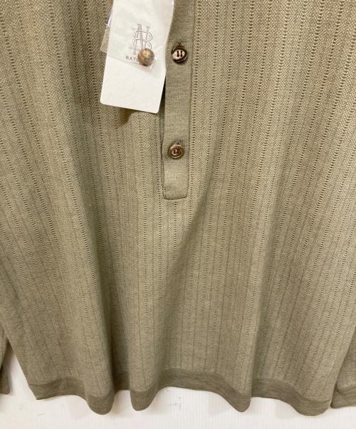 BATONER（バトナ―）BATONER (バトナ―) ポロシャツ カーキ サイズ:	SIZE Mの古着・服飾アイテム