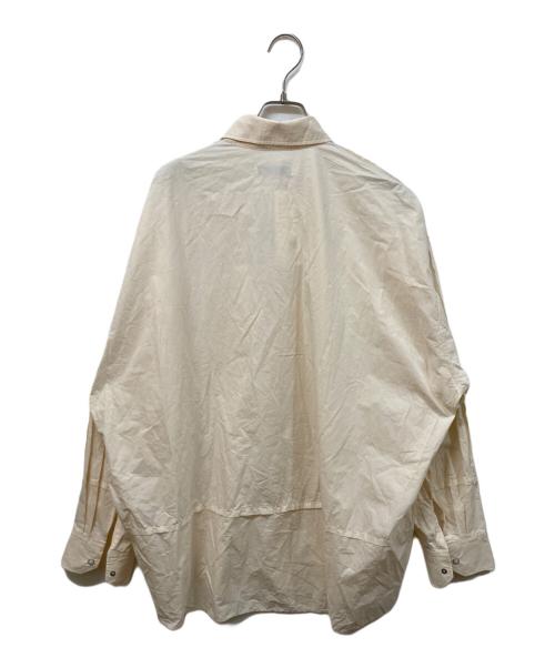 jieda（ジエダ）Jieda (ジエダ) B2 LIMITED B.D CUTTING OVER SHIRT アイボリー サイズ:SIZE 2の古着・服飾アイテム