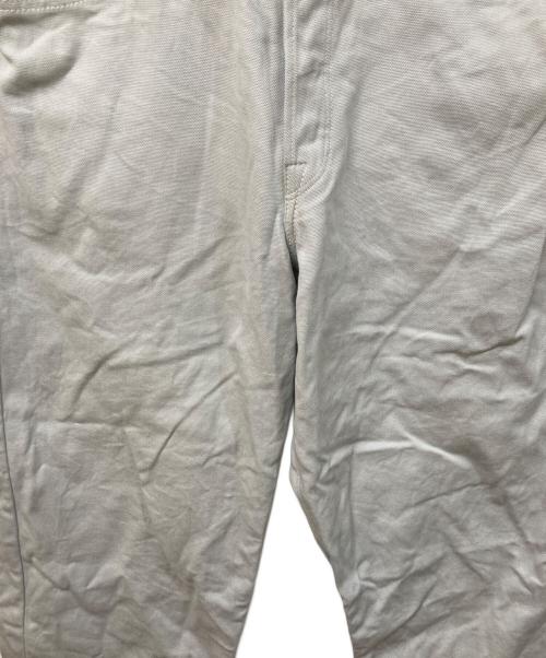 SCYEBASICS（サイベーシックス）SCYEBASICS (サイベーシックス) Stretch Cotton Duck Wide Leg Jeans グレー サイズ:	SIZE 31の古着・服飾アイテム