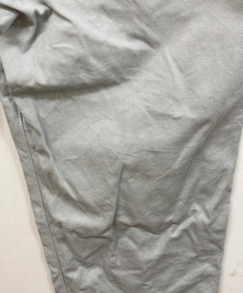 SCYEBASICS（サイベーシックス）SCYEBASICS (サイベーシックス) Stretch Cotton Duck Wide Leg Jeans グレー サイズ:	SIZE 31の古着・服飾アイテム