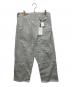 SCYEBASICS（サイベーシックス）の古着「Stretch Cotton Duck Wide Leg Jeans」｜グレー