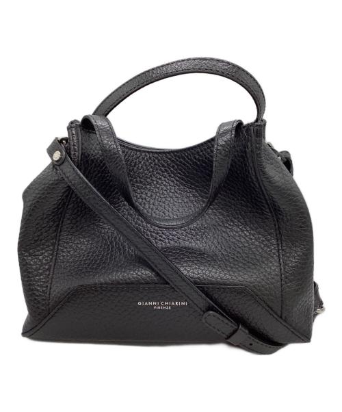 GIANNI CHIARINI（ジャンニ キアリーニ）GIANNI CHIARINI (ジャンニ キアリーニ) 2WAYショルダーバッグ ブラック サイズ:不明の古着・服飾アイテム