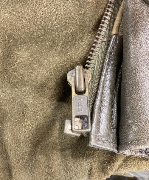 USED（ユーズド）USED (ユーズド) スエード切替ーブルゾン ブラウン サイズ:SIZE Mの古着・服飾アイテム