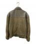 USED (ユーズド) スエード切替ーブルゾン ブラウン サイズ:SIZE M：6000円