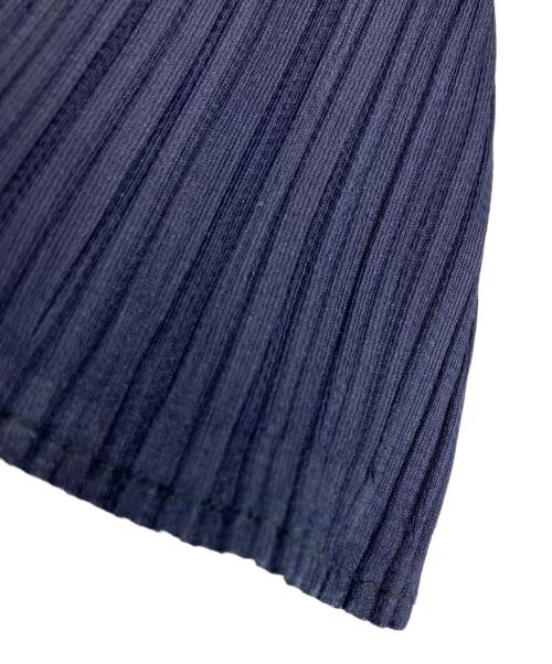 PLEATS PLEASE（プリーツプリーズ）PLEATS PLEASE (プリーツプリーズ) プリーツロングパンツ ネイビー サイズ:	SIZE 3の古着・服飾アイテム