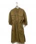 HYKE（ハイク）の古着「3/4 Sleeve Dress」｜カーキ