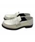Maison Margiela (メゾンマルジェラ) レザーローファー ホワイト サイズ:SIZE 37：7000円