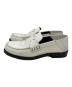 Maison Margiela (メゾンマルジェラ) レザーローファー ホワイト サイズ:	SIZE 37：7000円