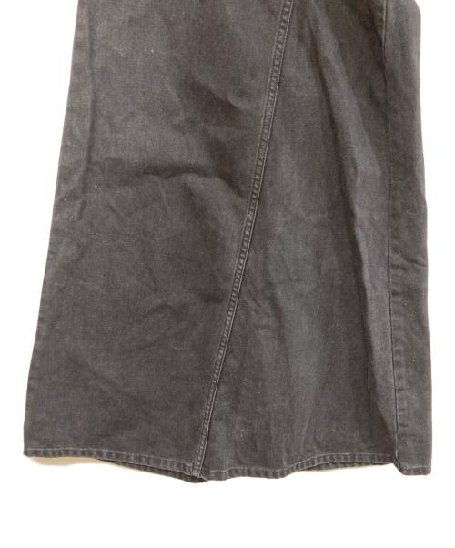 DIESEL（ディーゼル）DIESEL (ディーゼル) ワイド ブーツカット フレア デニムパンツ ブラック サイズ:23の古着・服飾アイテム