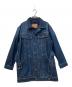 DIESEL（ディーゼル）の古着「ベルテッド デニムジャケット」｜インディゴ