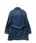 DIESEL (ディーゼル) ベルテッド デニムジャケット インディゴ サイズ:SIZE S：9000円