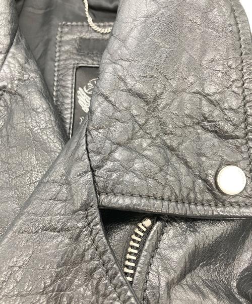 DIESEL（ディーゼル）DIESEL (ディーゼル) ダブルライダースジャケット ブラック サイズ:XSの古着・服飾アイテム