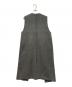 avec deuxclefs (アヴェクデュクレ) ノースリーブコート ライトグレー サイズ:SIZE M：8000円