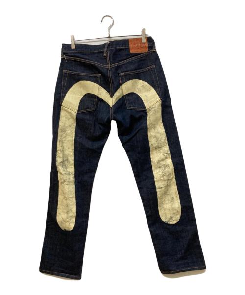 EVISU（エヴィス）EVISU (エヴィス) Lot 2000 No.2ビックカモメデニムパンツ インディゴ サイズ:32×35の古着・服飾アイテム