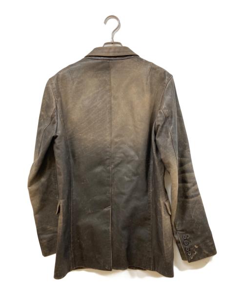 NEIL BARRETT（ニールバレット）NEIL BARRETT (ニールバレット) レザージャケット グレー サイズ:SIZE XXSの古着・服飾アイテム
