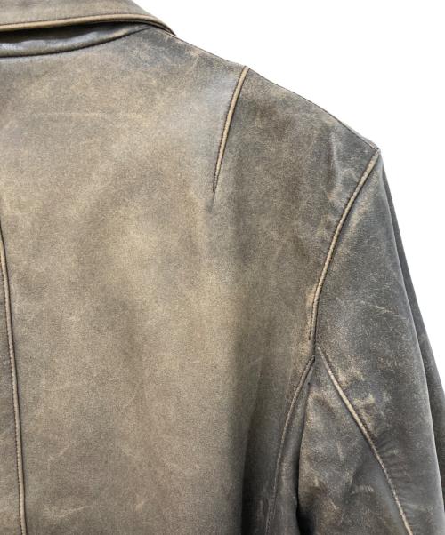 NEIL BARRETT（ニールバレット）NEIL BARRETT (ニールバレット) レザージャケット グレー サイズ:SIZE XXSの古着・服飾アイテム