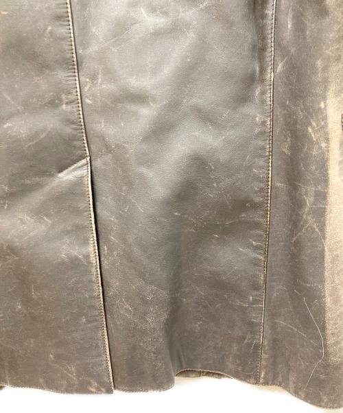 NEIL BARRETT（ニールバレット）NEIL BARRETT (ニールバレット) レザージャケット グレー サイズ:SIZE XXSの古着・服飾アイテム