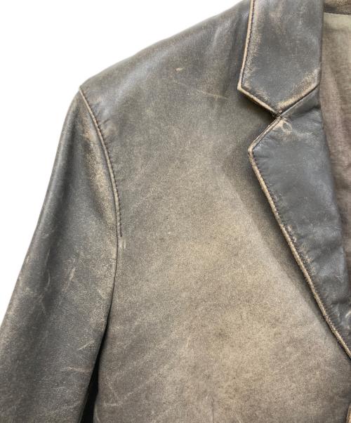NEIL BARRETT（ニールバレット）NEIL BARRETT (ニールバレット) レザージャケット グレー サイズ:SIZE XXSの古着・服飾アイテム